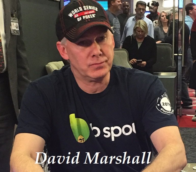 David Marshall at 2018WSOPC Mega Millions XVIII Quantum Reload